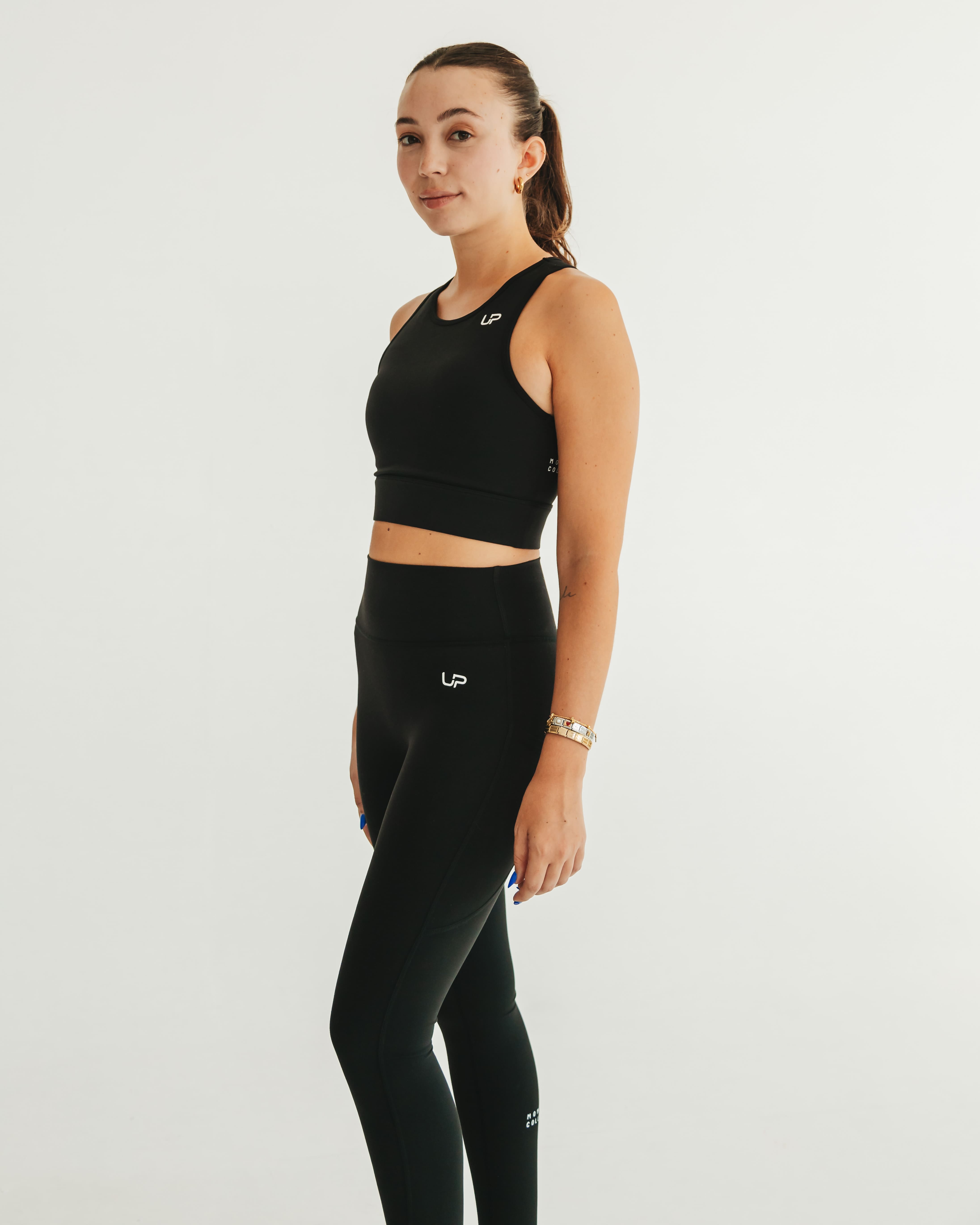 Crop Bra - Onyx-2